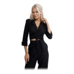 719 Арт. "Жакет із поясом-зав'язкою"